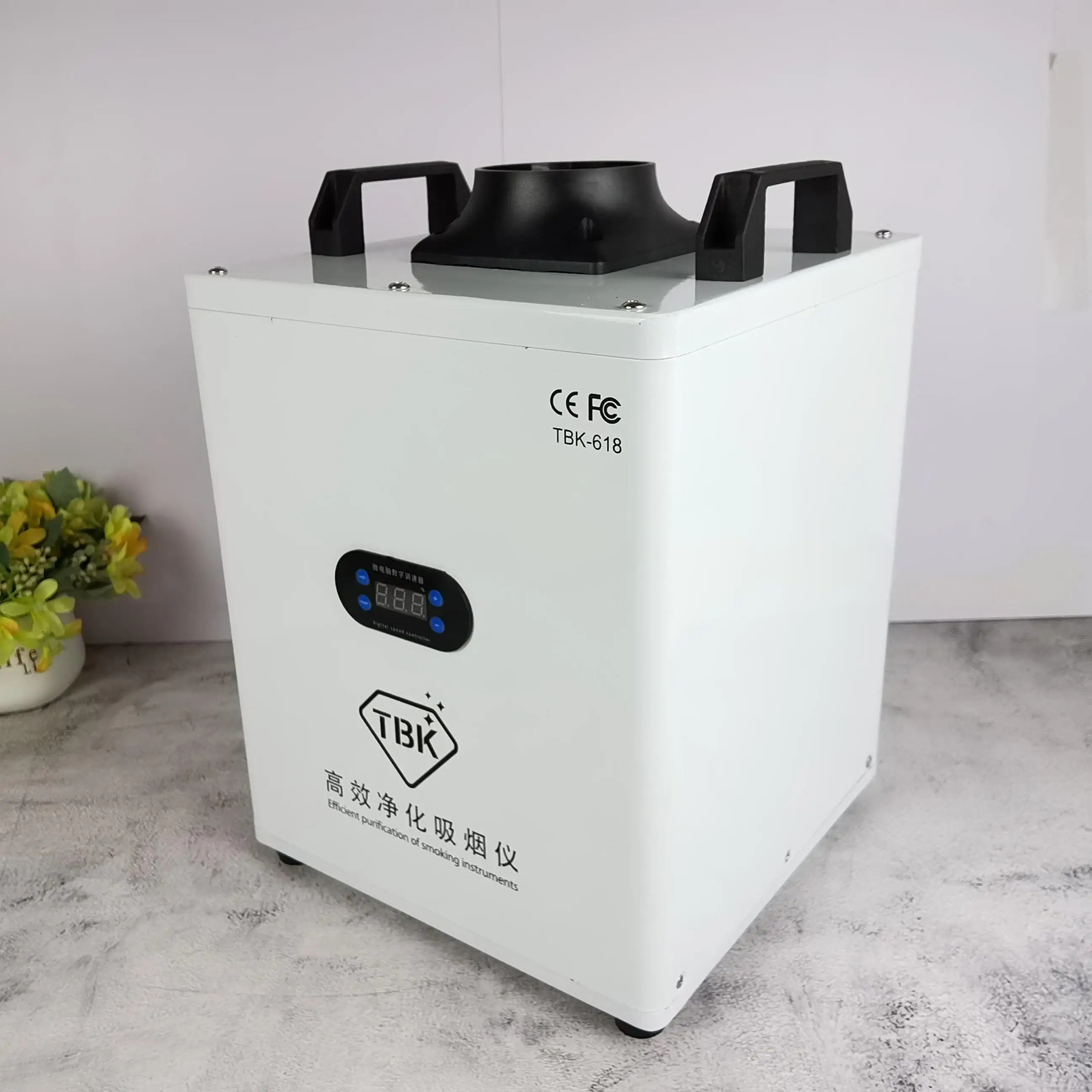 Tbk618, стеклянный лазерный сепаратор для очистки воздуха - Фотография_2