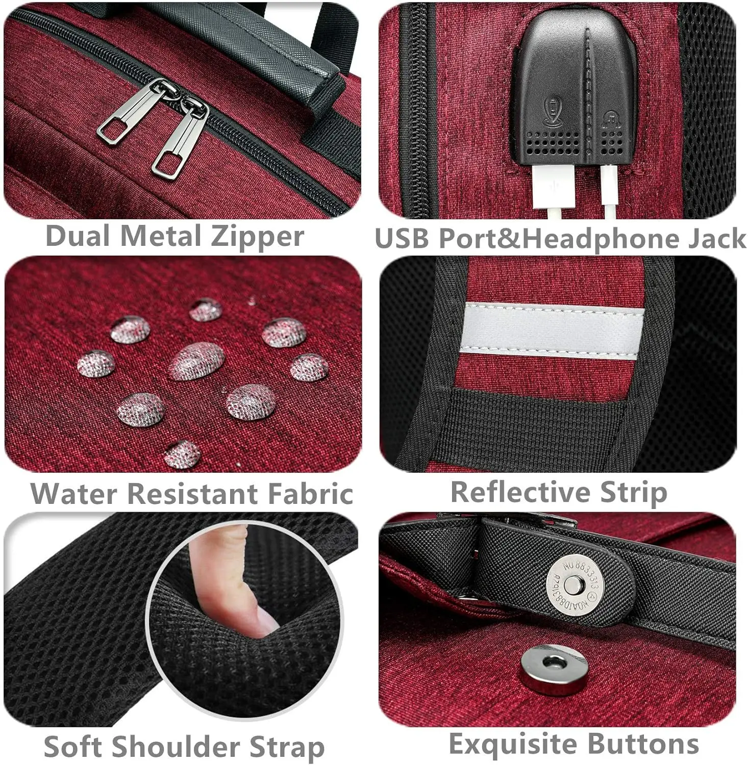 Hfsx рюкзак для ноутбука женщины - Фотография_6