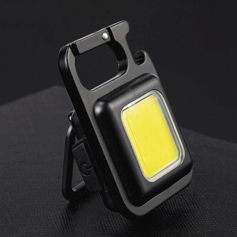 Портативный карманный мини usb перезаряжаемый фонарик cob