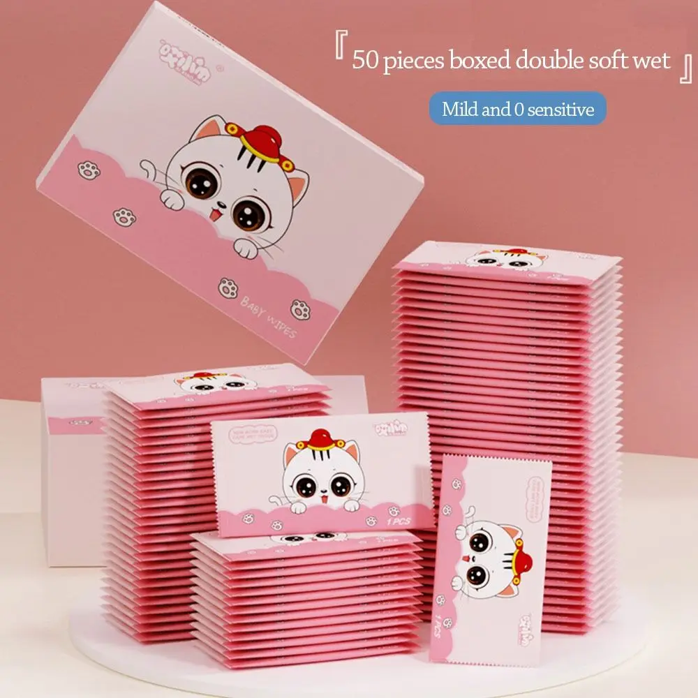 Модные дезинфицирующие детские влажные салфетки для чистки рук