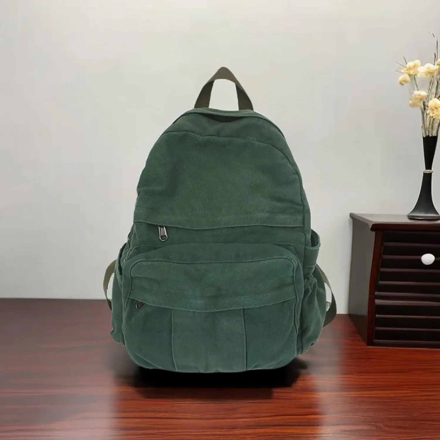 Холщовый рюкзак для женщин - Фотография_5