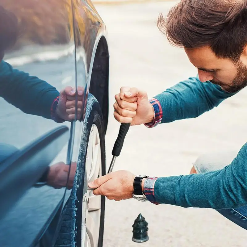 Вакуумный набор резиновых гвоздей для ремонта автомобильных шин - Фотография_2