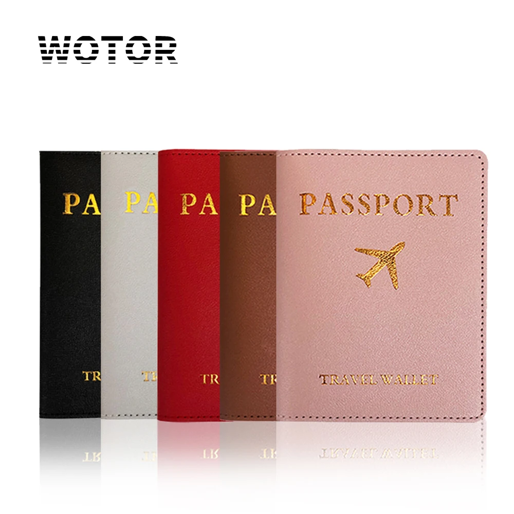 Wotor модный кожаный защитный чехол для паспорта
