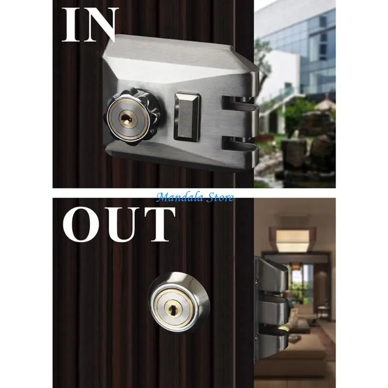 U2jc противоугонный дверной замок с ключом - Фотография_3