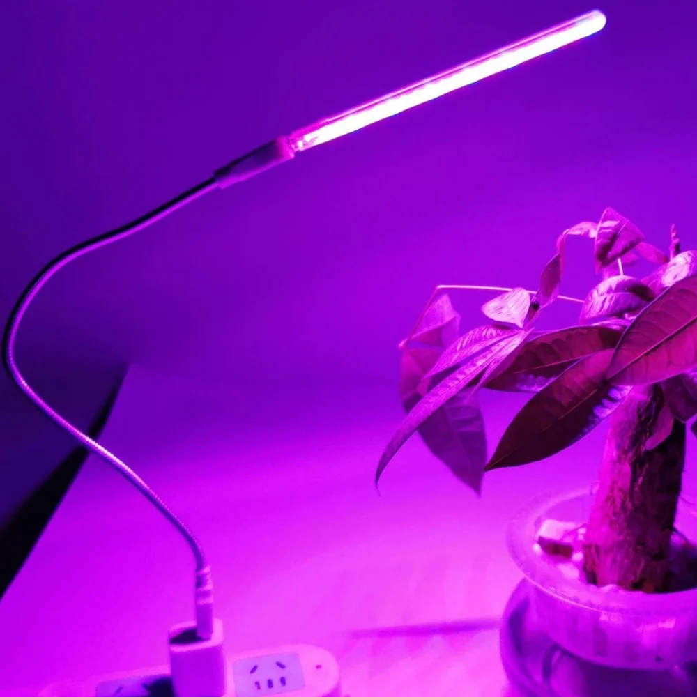 Портативный полный спектр светодиодный светильник для выращивания растений - Фотография_6