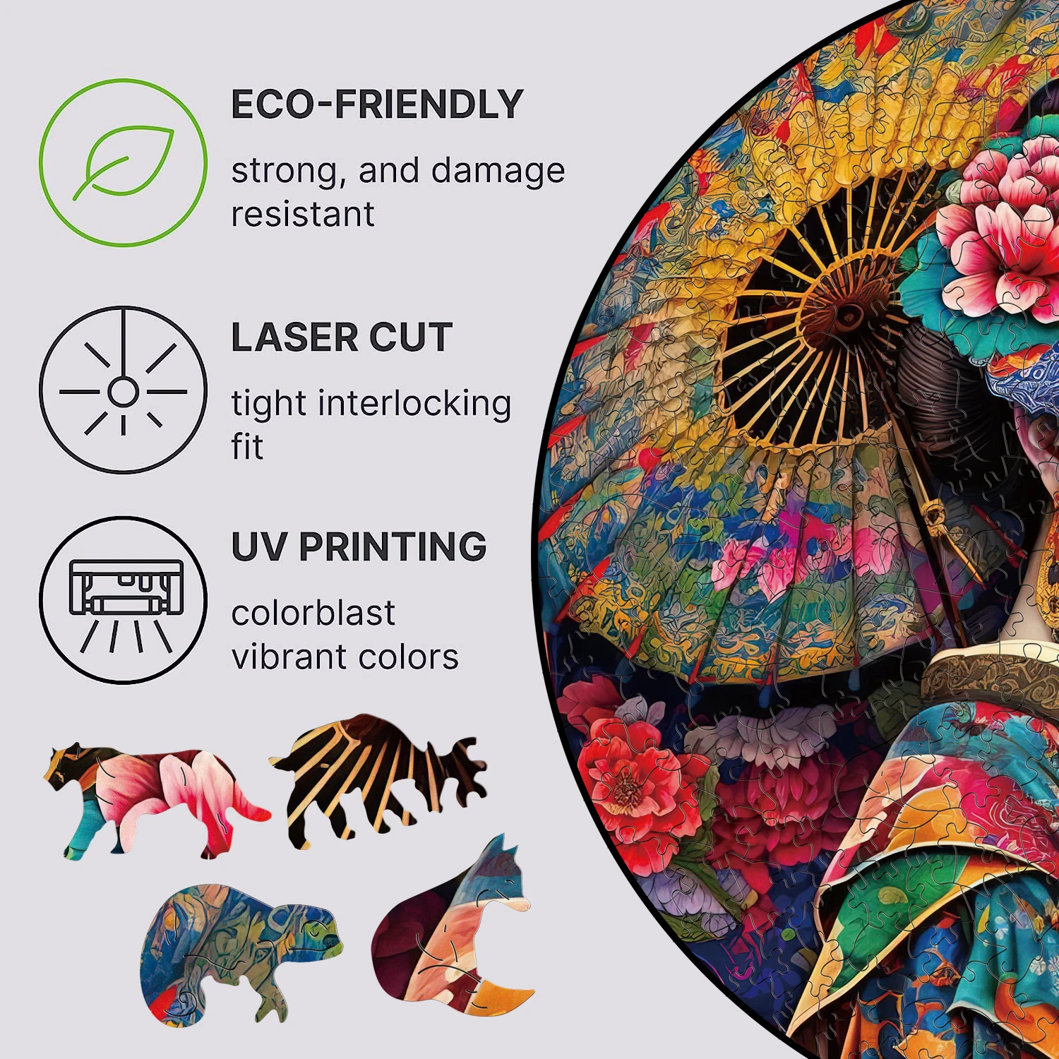 Деревянная головоломка мандала - Фотография_6