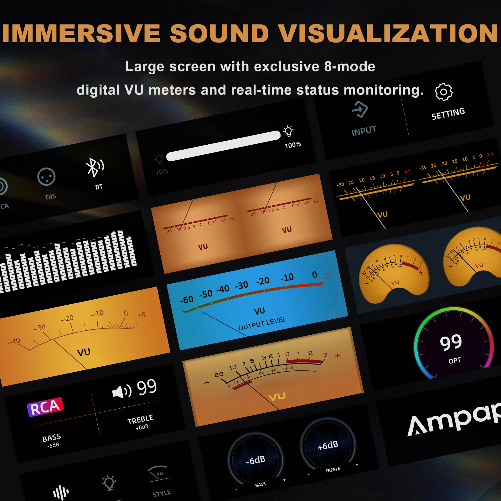 Ampapa d1 hifi стерео bluetooth 5 - Фотография_5