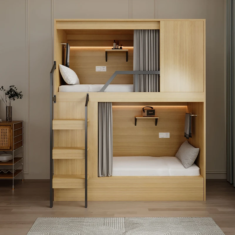 Bunk bed space cabin bed staff