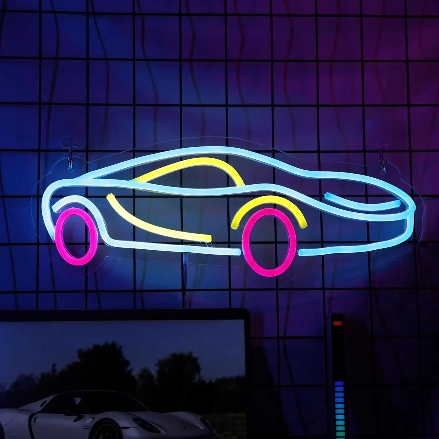 16,4x6,3 дюйма автомобильная неоновая - Фотография_2