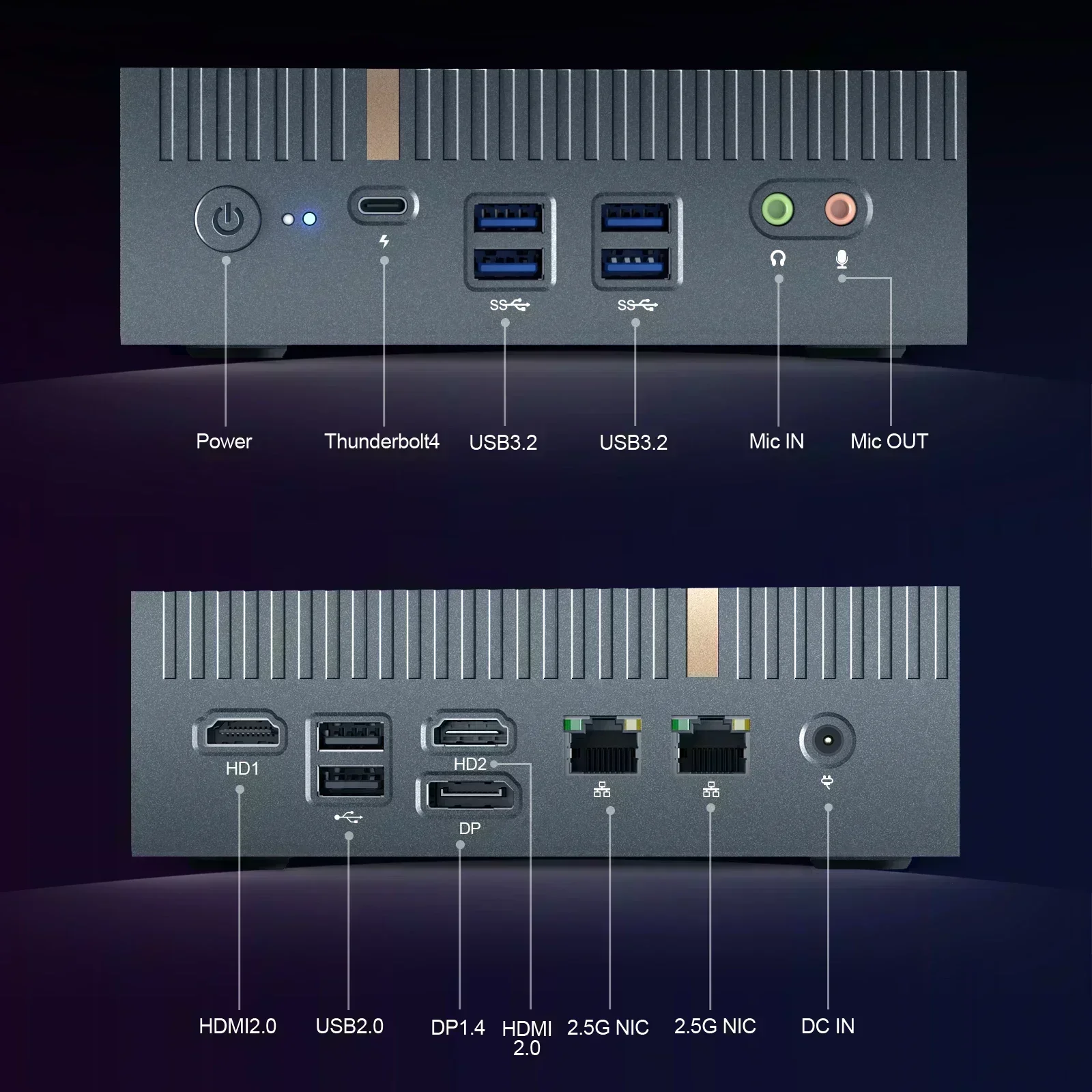 Мини-пк chatreey it12 intel core - Фотография_5