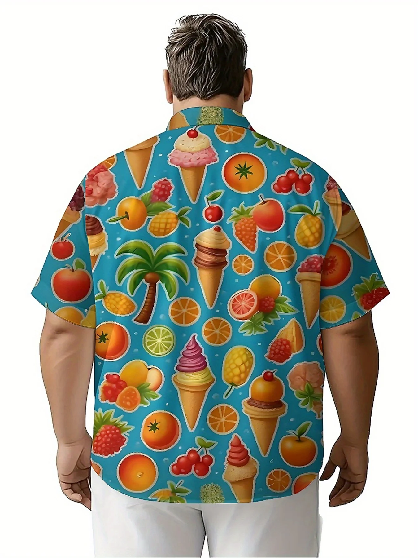 Мужские гавайские рубашки больших - Фотография_4