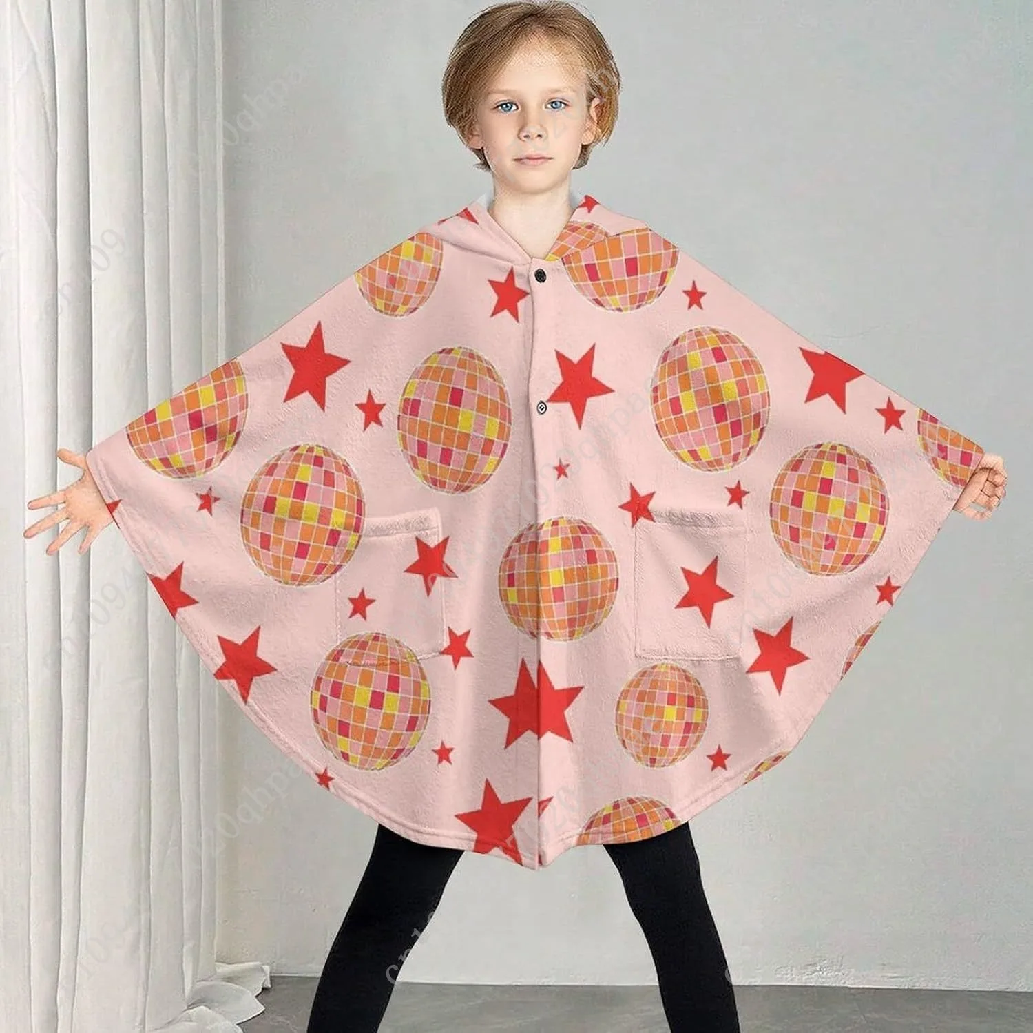 Уютный фланелевой свитер-одеяло - Фотография_2