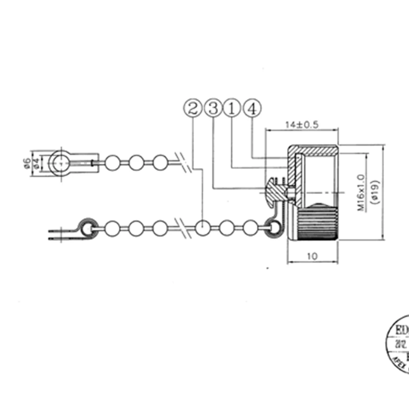 Plt-16-rca-r крышка apex φ16 m16*1 - Фотография_6