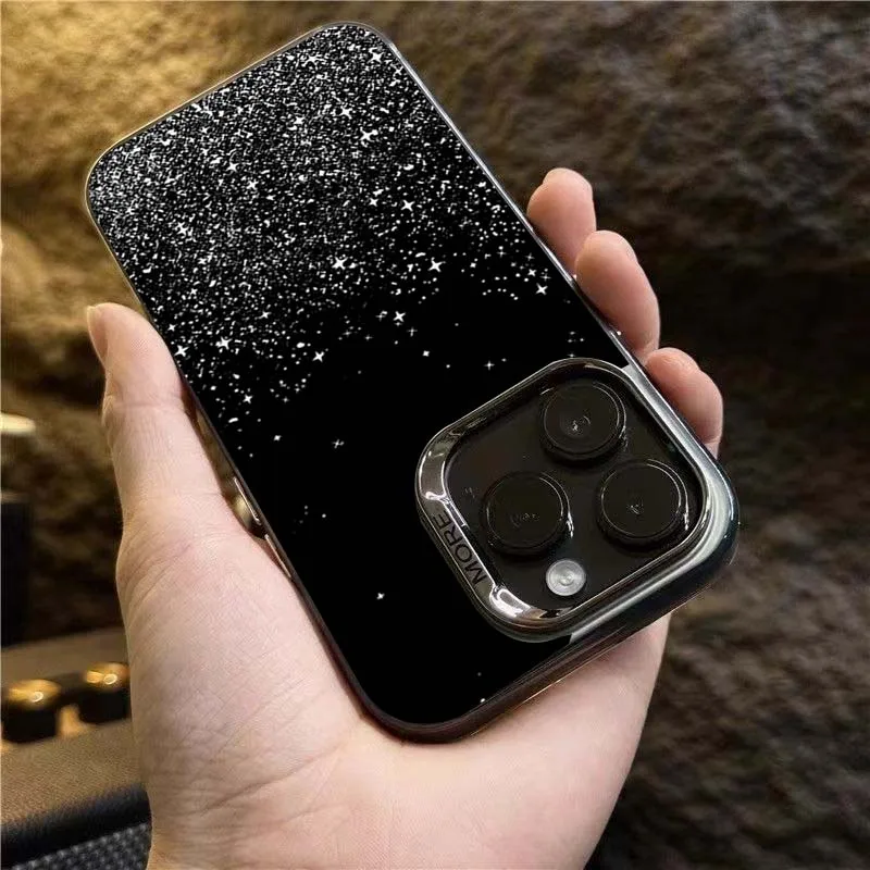 Чехол для телефона с узором «темное звездное небо» для iphone 16 - Фотография_4