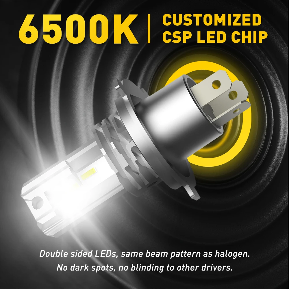 H4 9003 светодиодный hi/lo дальнего - Фотография_3