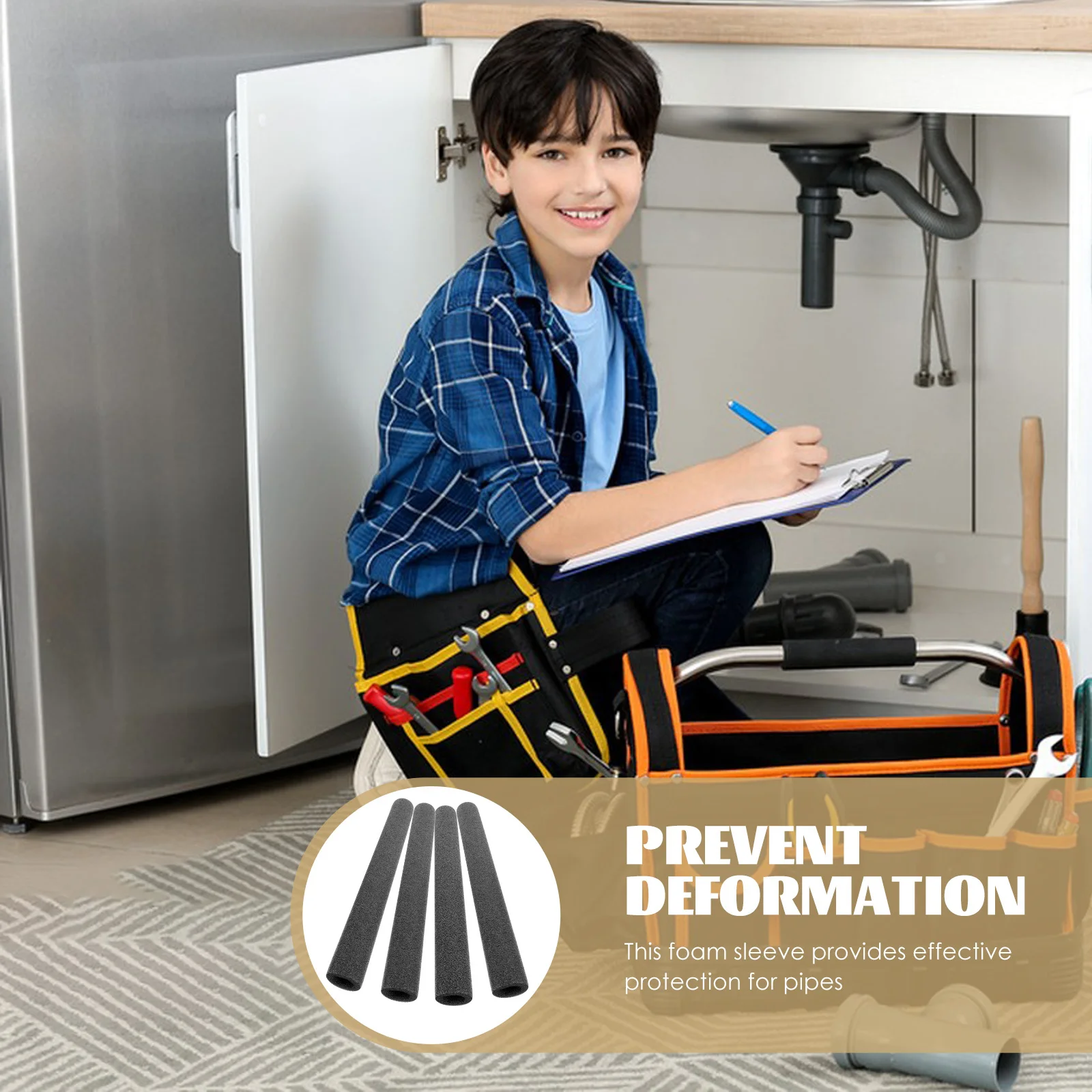 Изоляционные пенопластовые чехлы для труб - Фотография_6