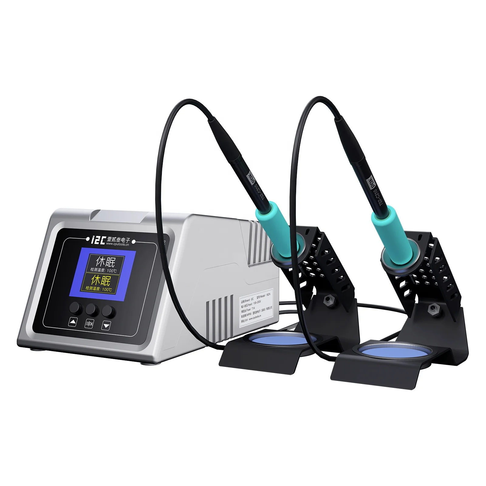 Двухканальная сварочная станция i2c iscn c210