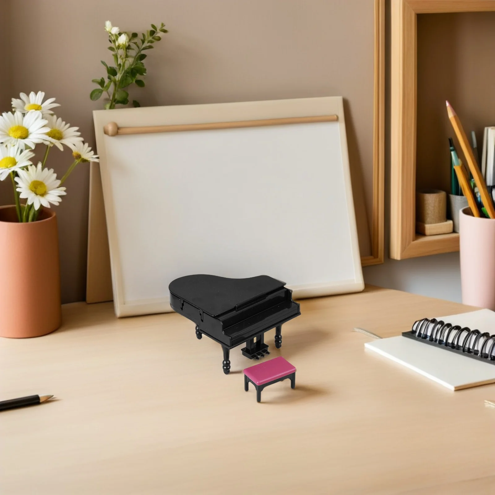 2 комплекта миниатюрного пианино: мини-мебель для кукольного домика - Фотография_4