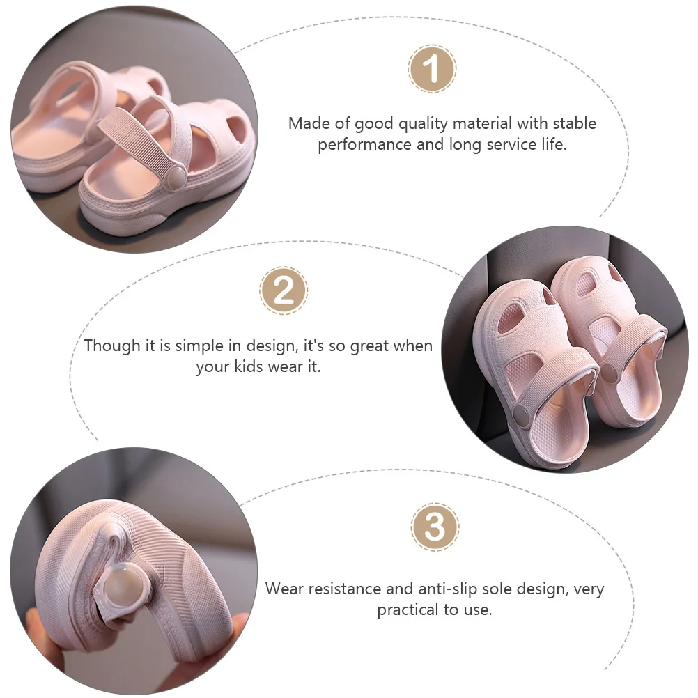 1 пара детских сандалий на мягкой подошве - Фотография_2