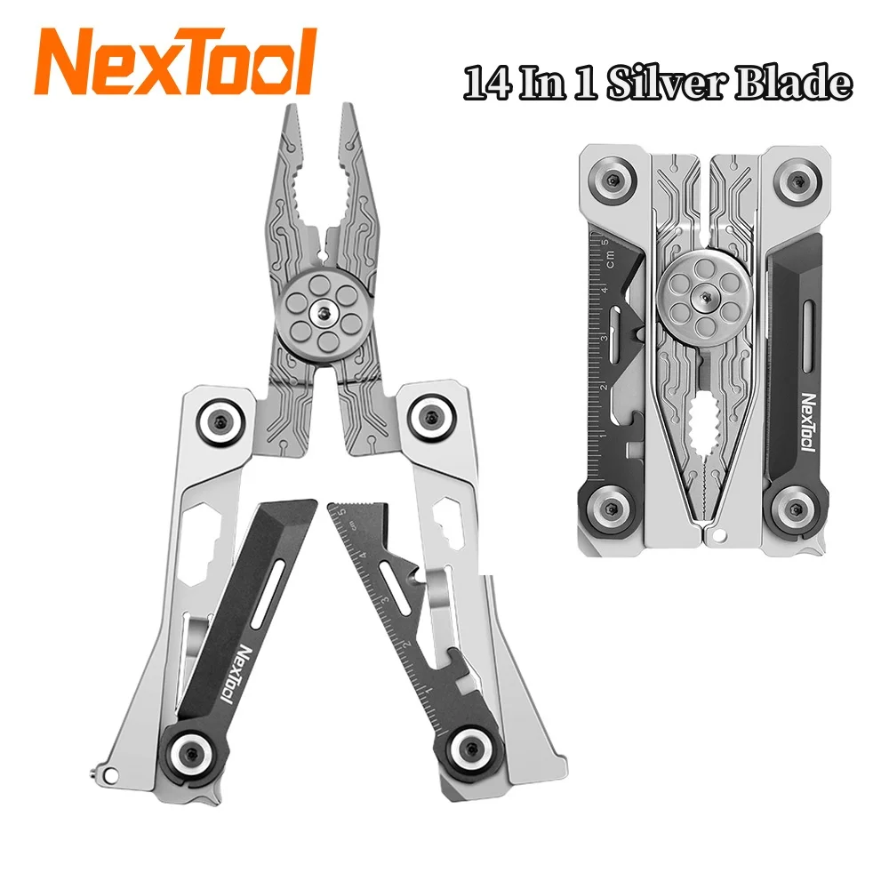 Nextool 14 в 1, серебряное лезвие