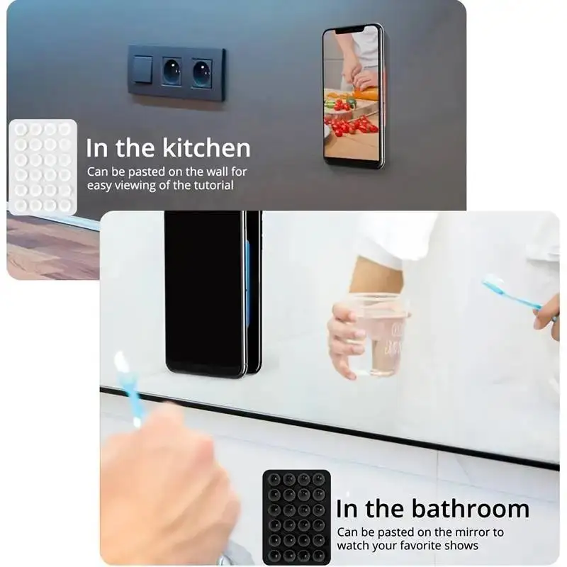 Силиконовый 24-присосной держатель для телефона - Фотография_3