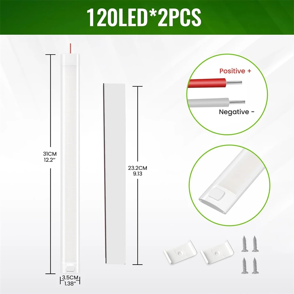 2pcs 120 светодиодный фургон багажный - Фотография_6