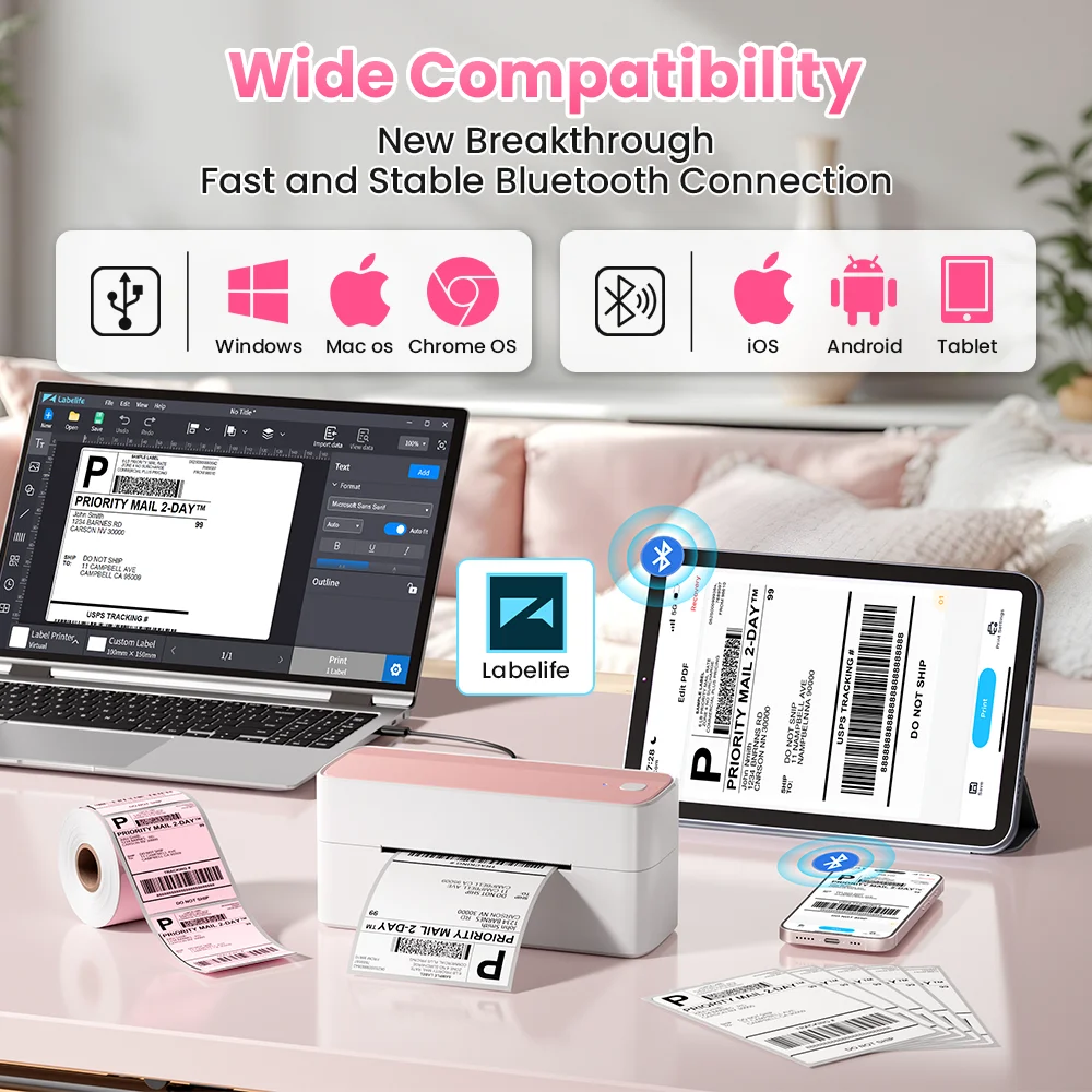 Phomemo 241 bluetooth термопринтер - Фотография_2