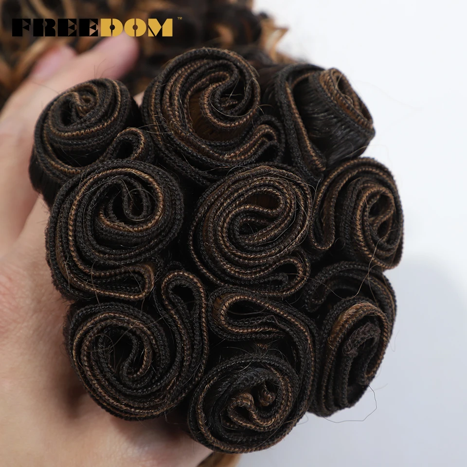 Синтетические кудрявые накладные волосы для женщин - Фотография_4