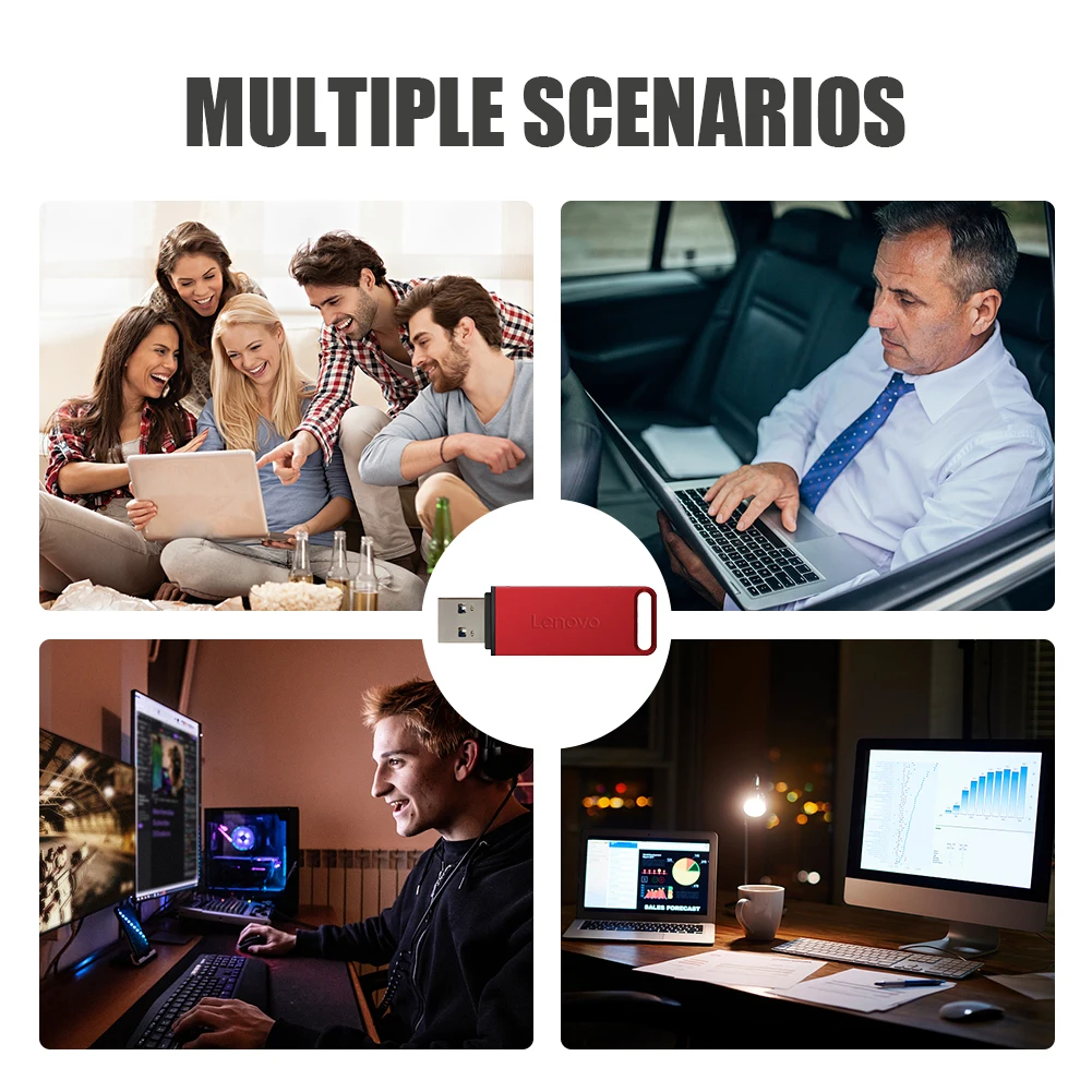 Lenovo 2 тб металлический u-диск 1 тб портативный флэш-накопитель usb 3 - Фотография_6