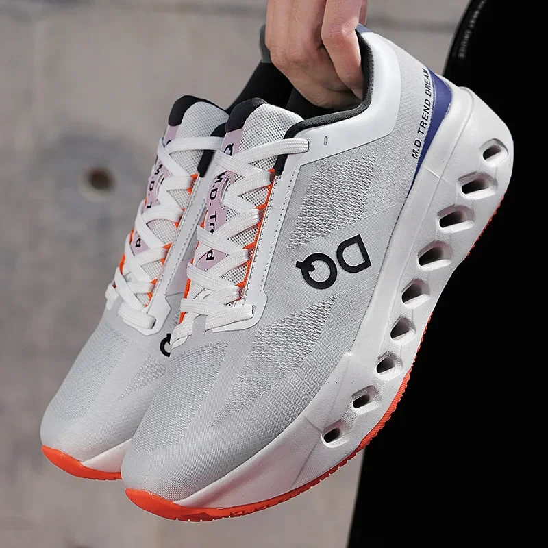 Мужская и женская удобная обувь унисекс с дышащей сеткой для прогулок - Фотография_2