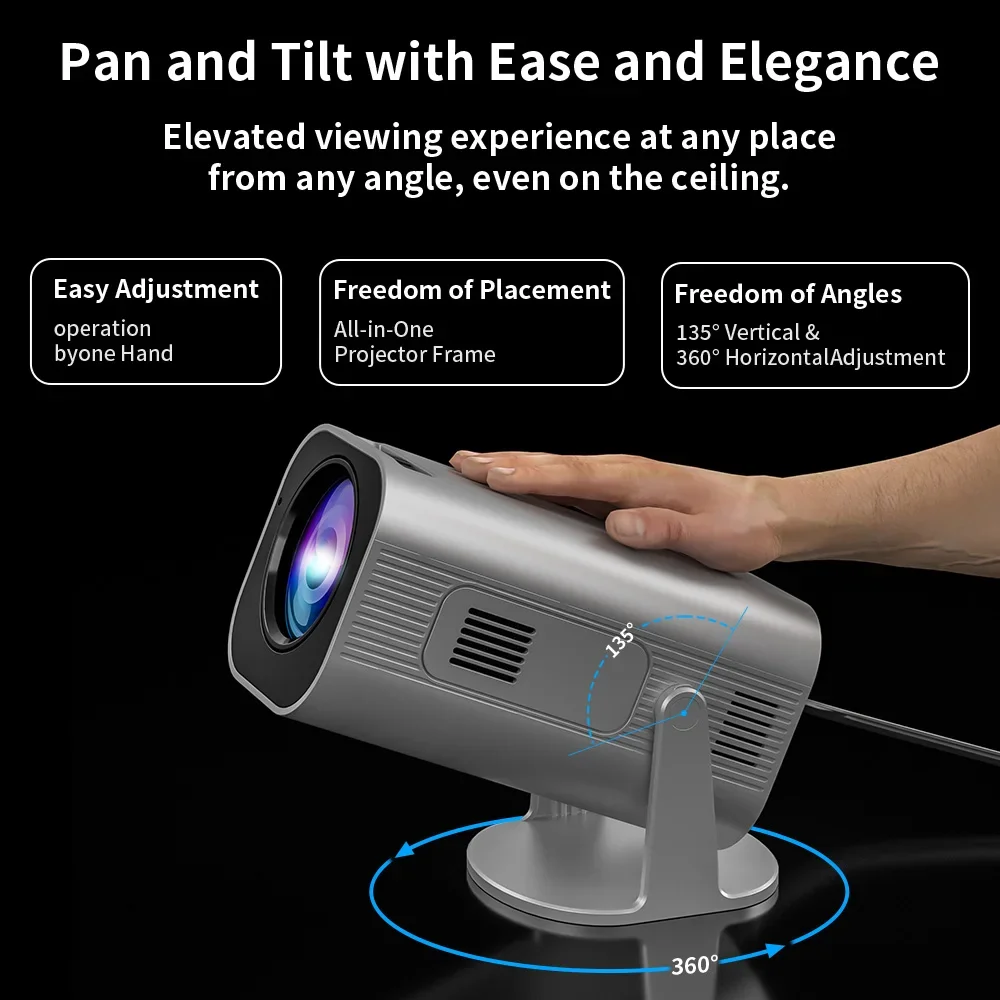 Мини-портативный проектор 1080p - Фотография_4