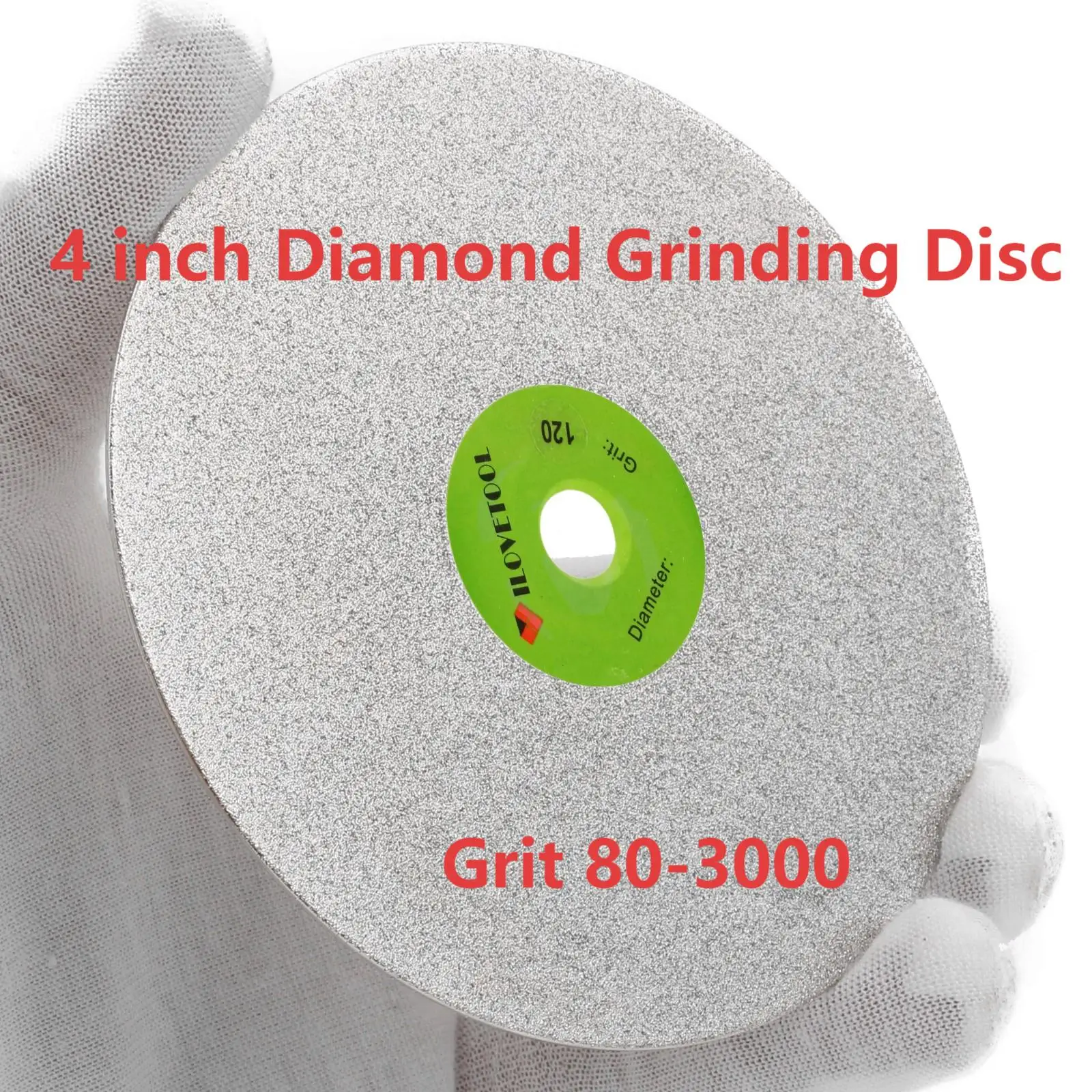 4 дюйма, зернистость 100 мм