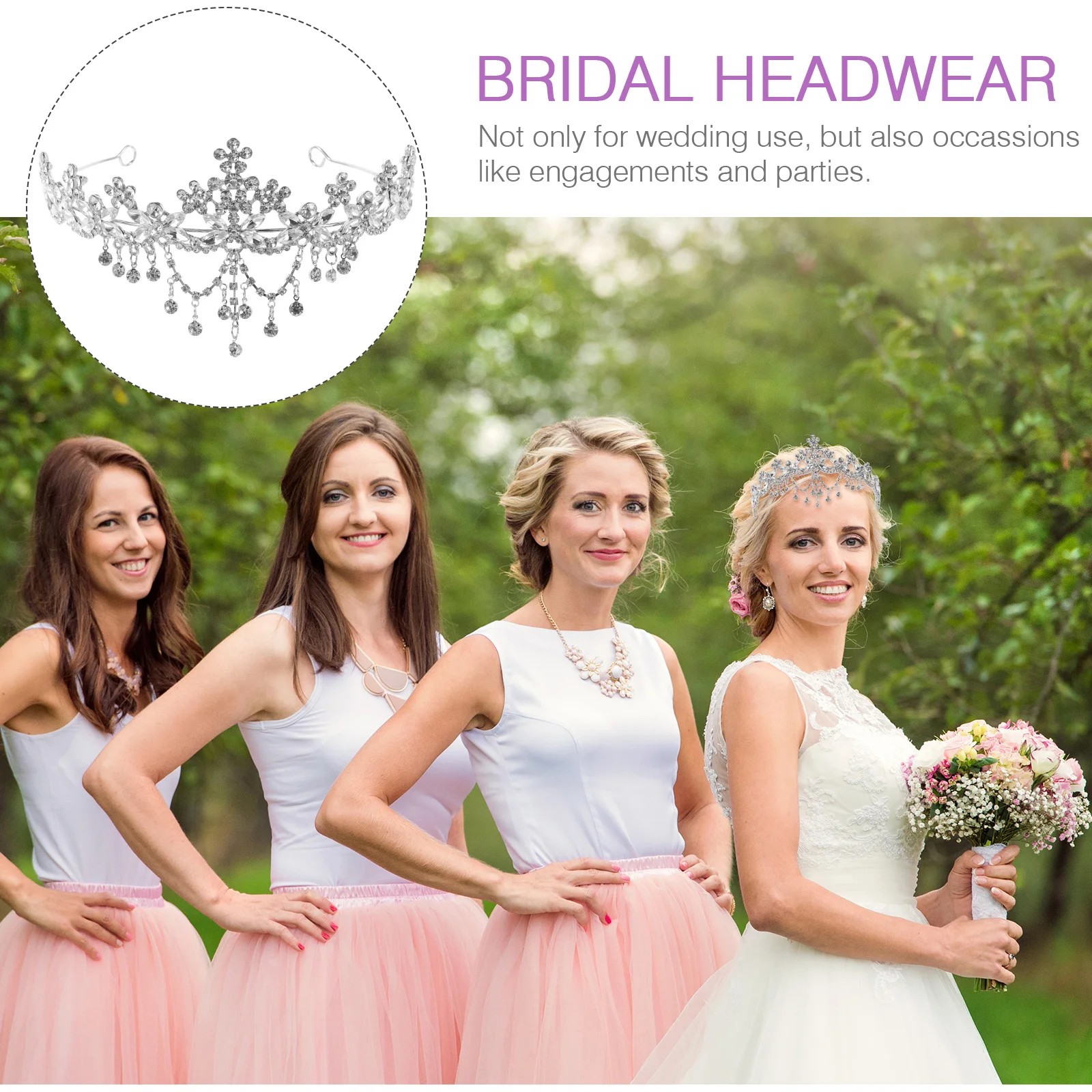 Хрустальная корона головной убор - Фотография_2