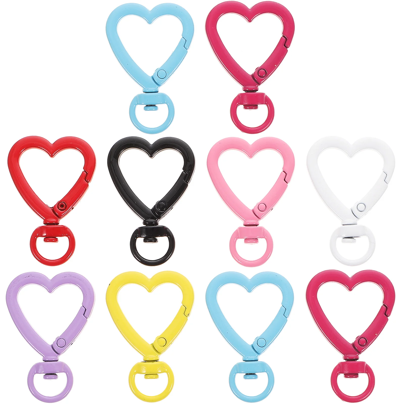 Гладкие блестящие украшения в форме сердца - Фотография_3