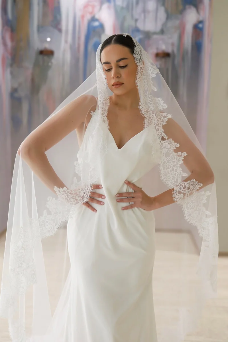 Кружевная фата mantilla - Фотография_3