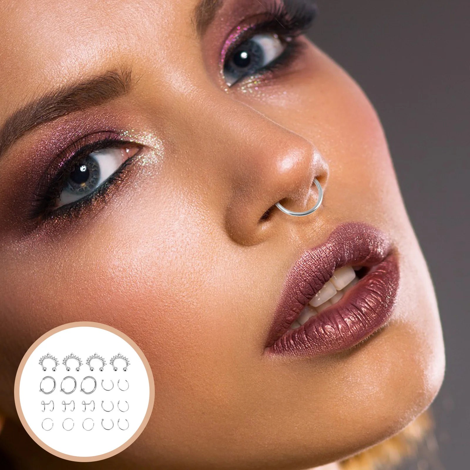 Поддельные кольца без пирсинга - Фотография_2