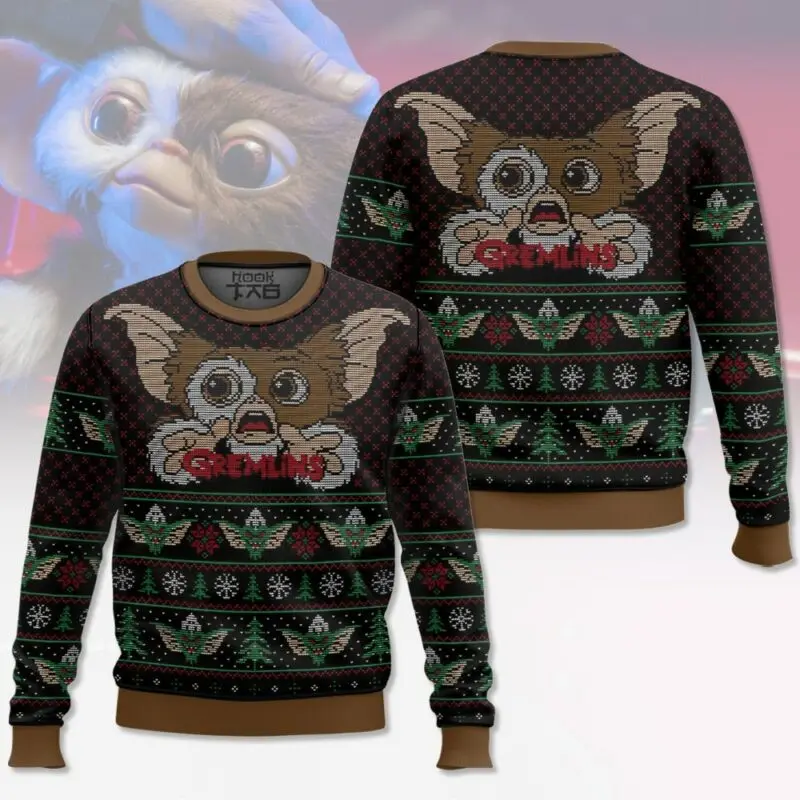 Gizmo gremlins уродливый рождественский свитер