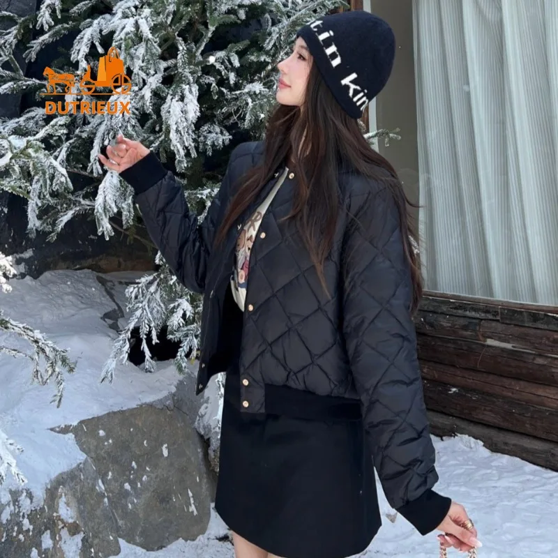 Новый зимний теплый женский двусторонний - Фотография_2