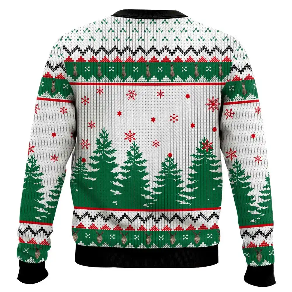 Осел шрек, уродливый рождественский свитер - Фотография_3