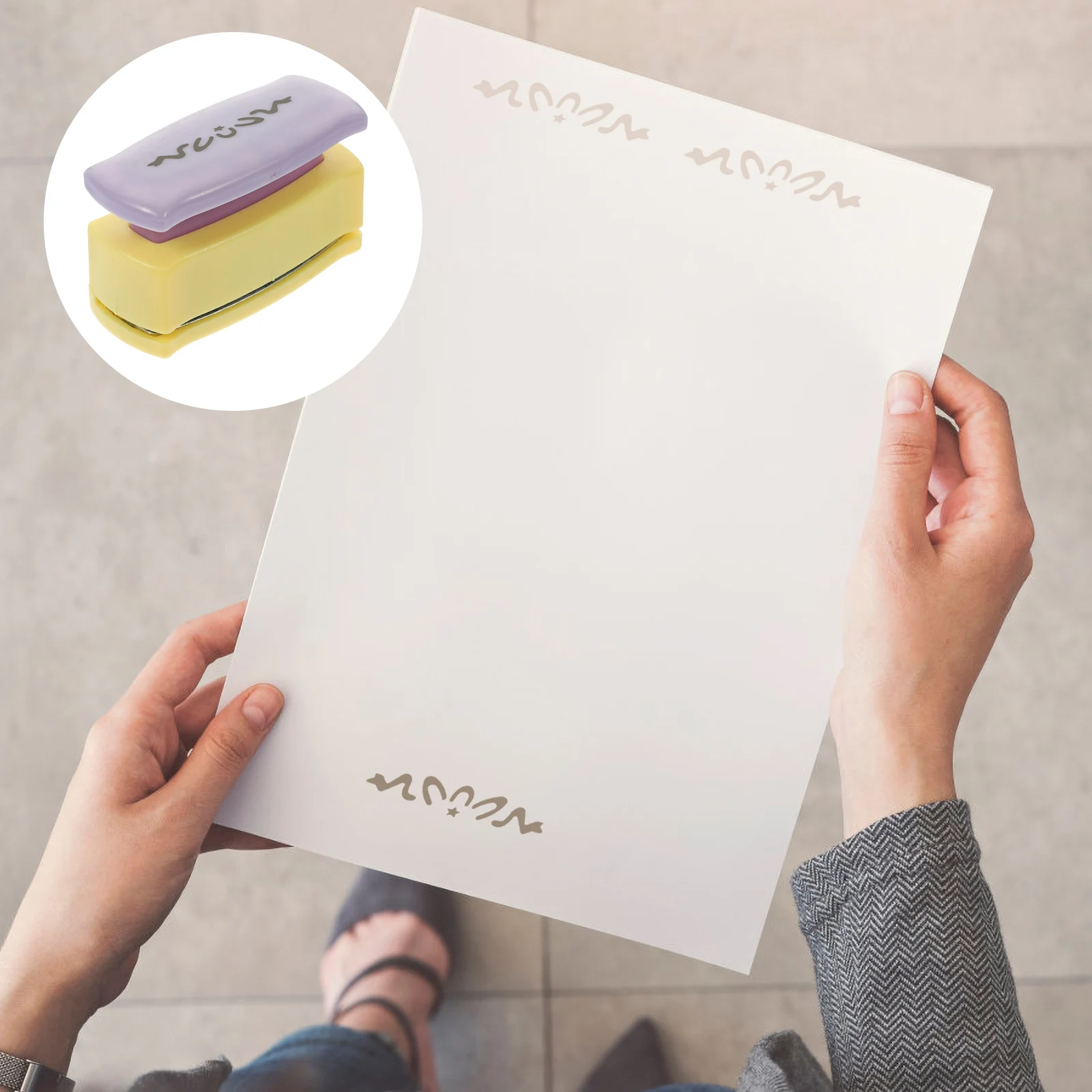 Дырокол для рукоделия прочные книги