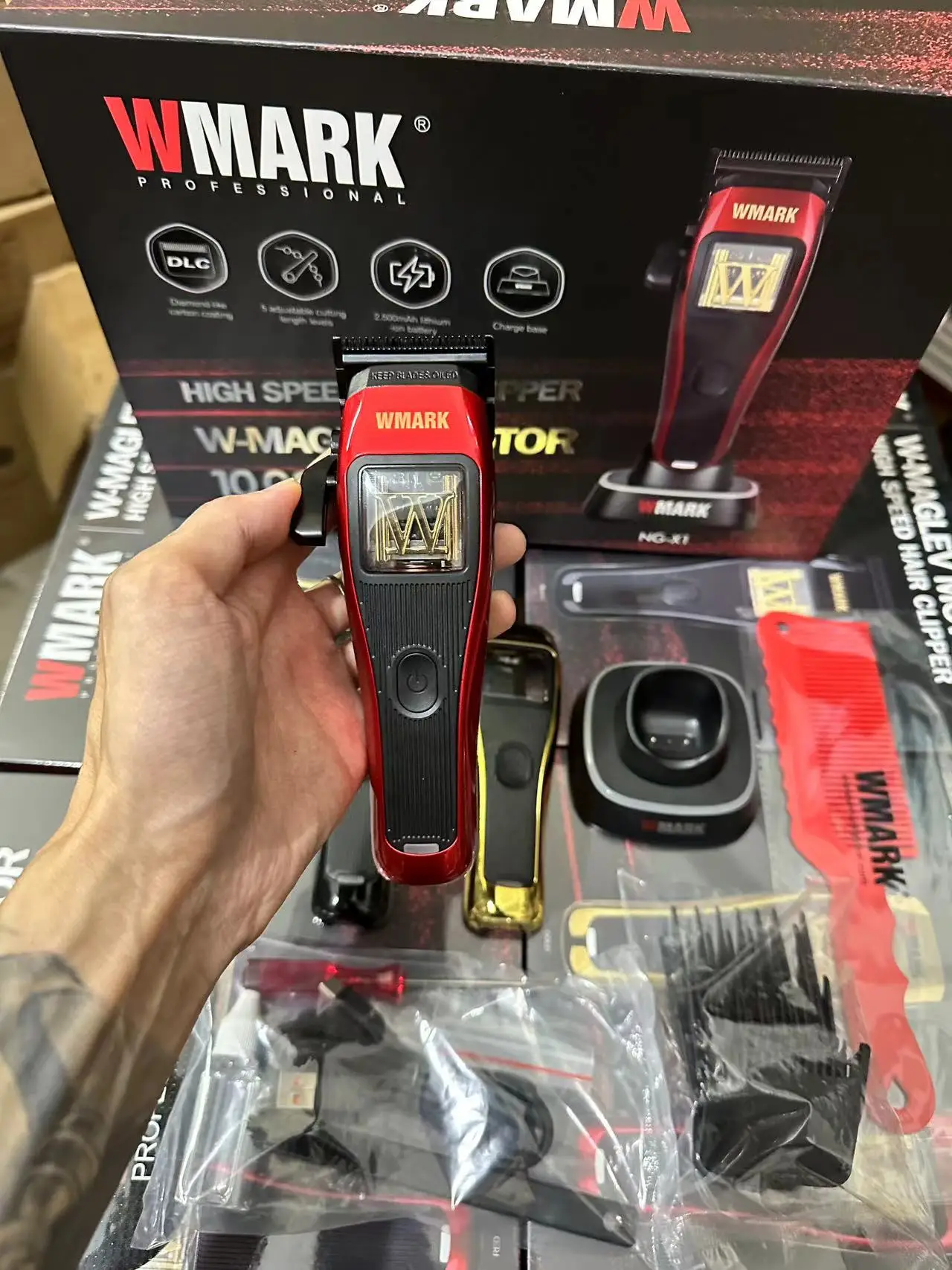 Машинка для стрижки wmark's ng-x1 мужская - Фотография_3