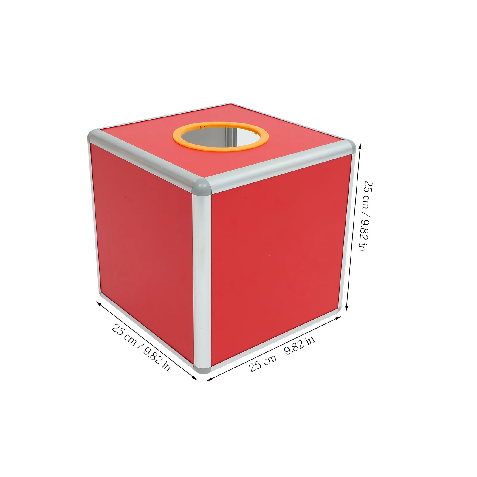 Контейнер для билетов из алюминиевого сплава для голосования лотереи