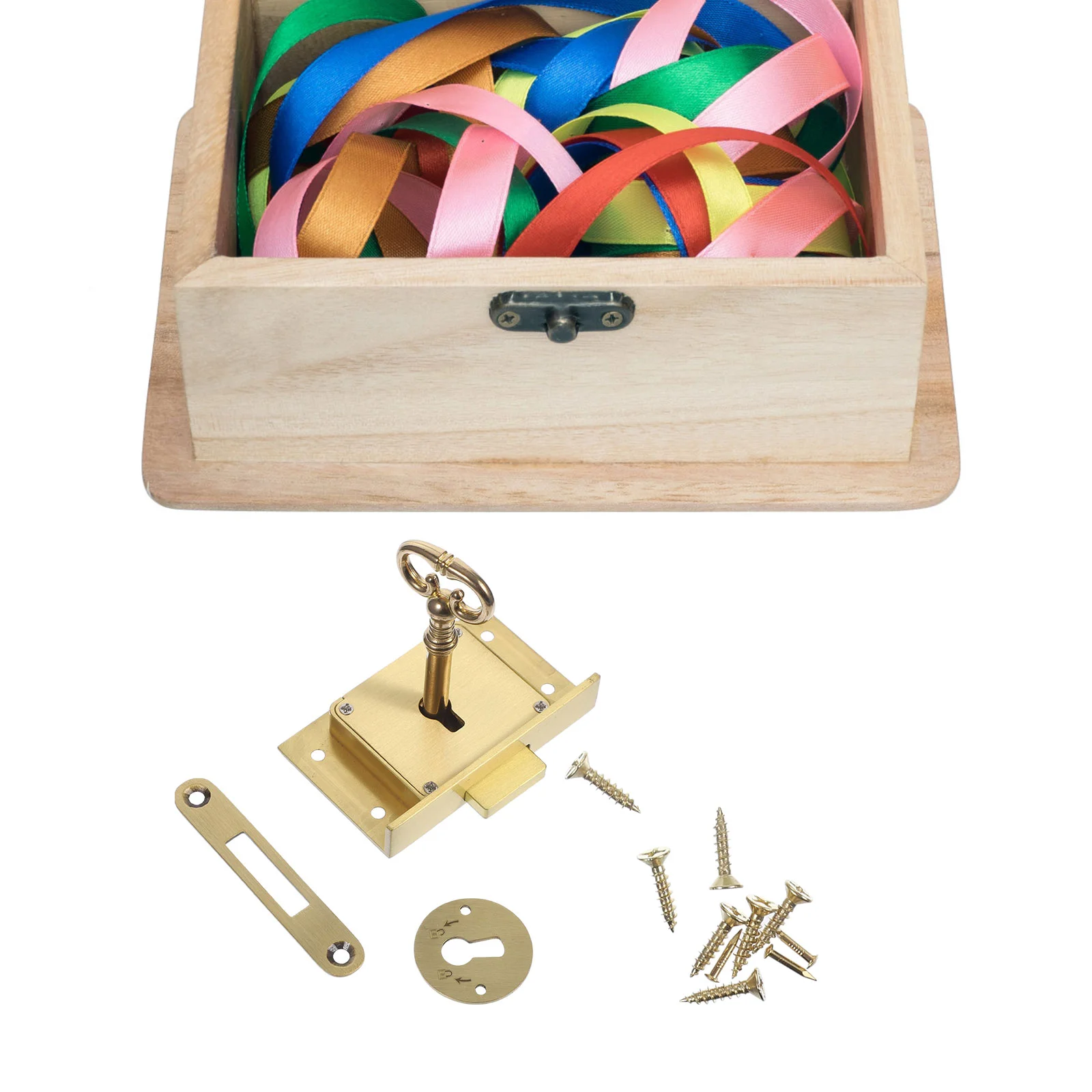 Дверной замок в стиле ретро - Фотография_4