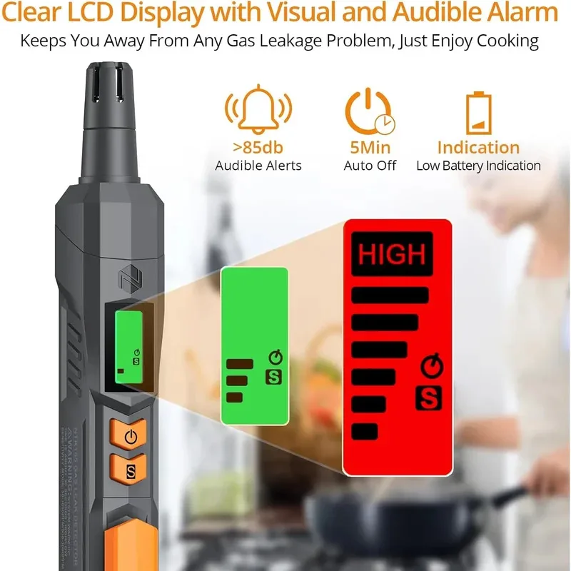 Детектор утечки газа портативный - Фотография_3