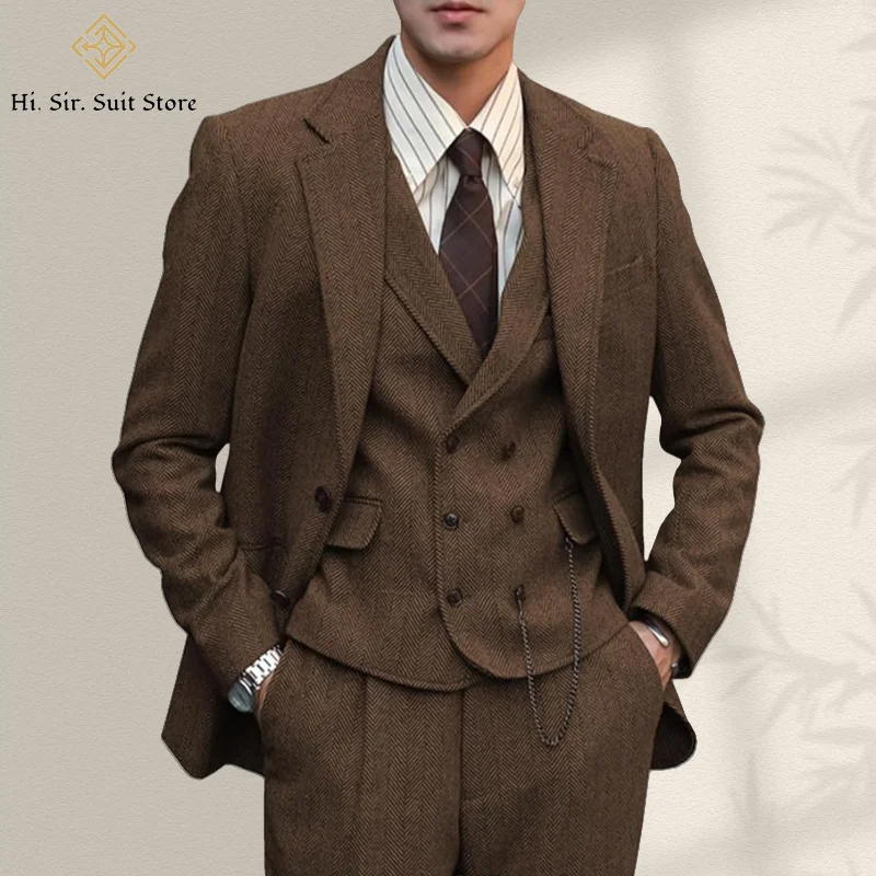 Лидер продаж, мужской костюм-тройка - Фотография_2