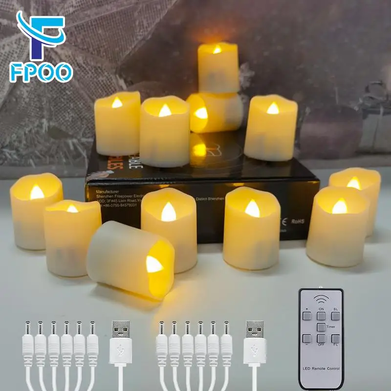 Usb перезаряжаемые свечи таймер