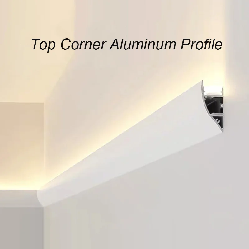Потолочный алюминиевый профиль вверх