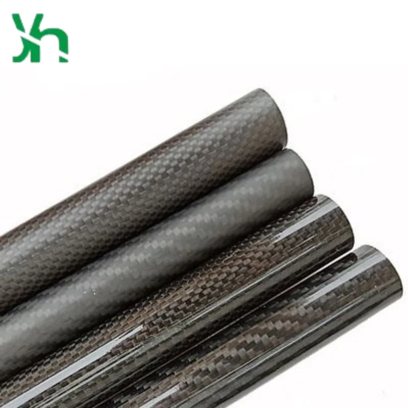 Круглая трубка из углеродного волокна 3k - Фотография_2