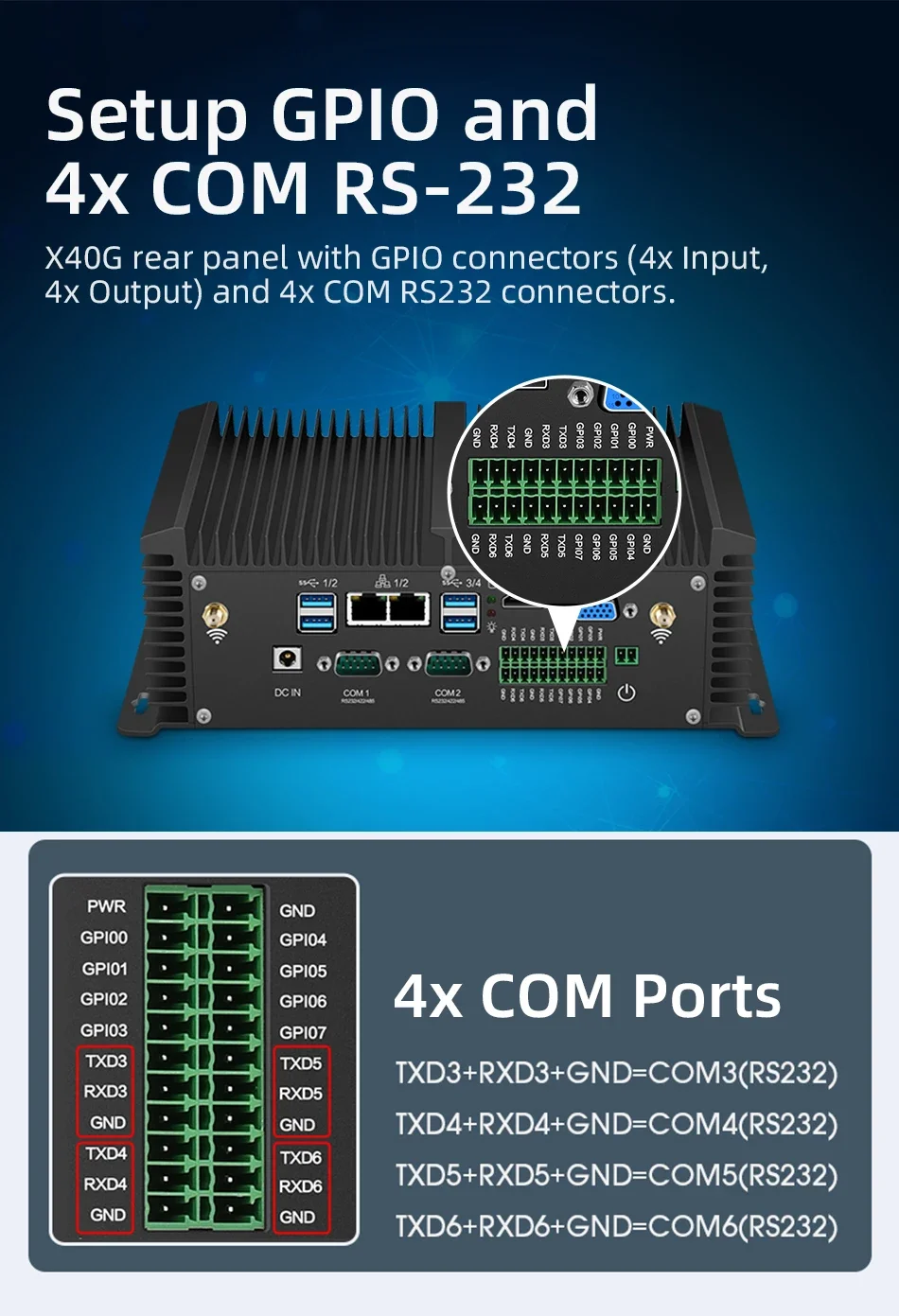 Безвентиляторный ipc x40g i7-8550u - Фотография_4