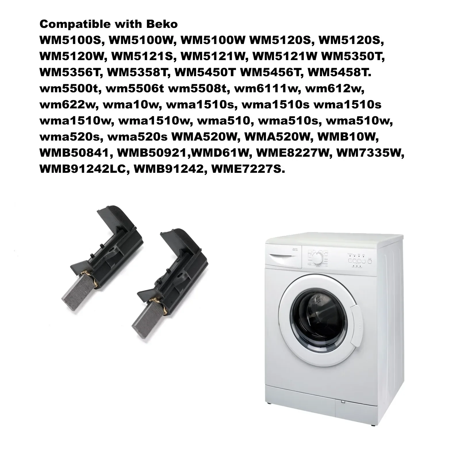 Держатель угольной щетки для стиральной машины (25.5x12 - Фотография_6